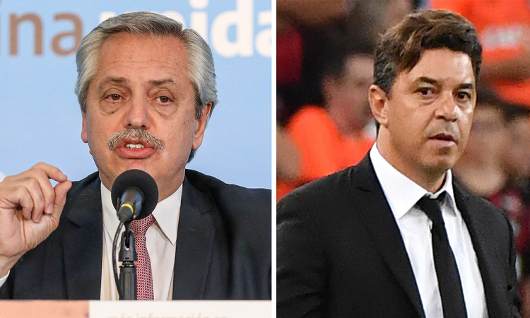 Fernández reveló que habló con Gallardo para idear el protocolo del regreso del fútbol