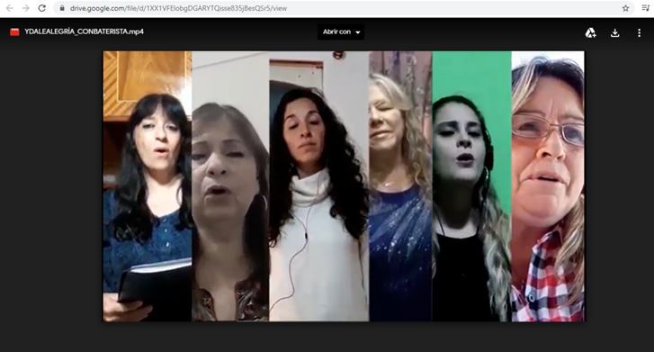 “Y dale alegría a mi corazón” en las voces del Coro Municipal