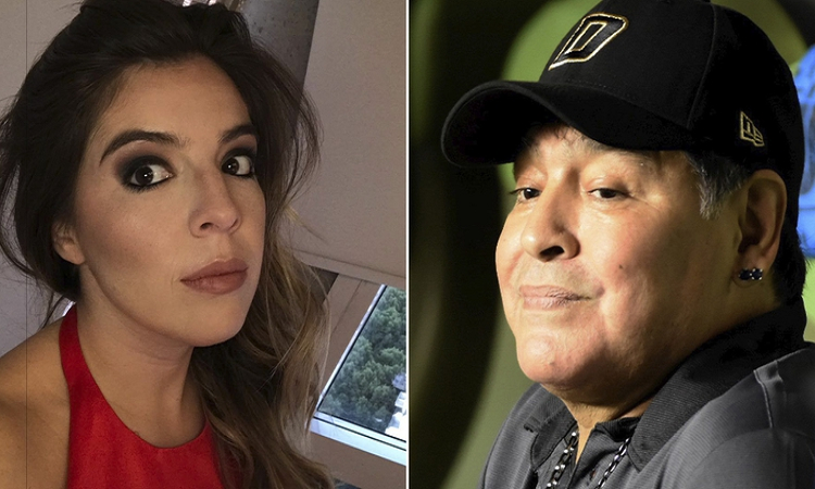 Dalma Maradona consiguió el número de Diego, pero él la tiene bloqueada