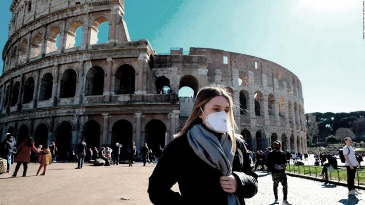 Italia registró 55 muertes y dos nuevos focos de contagio en Roma