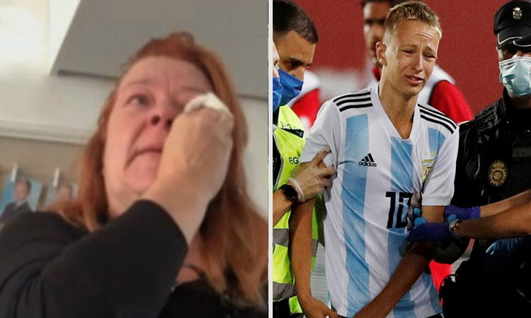 El dramático relato de la madre del joven que invadió el campo de juego para conocer a Messi