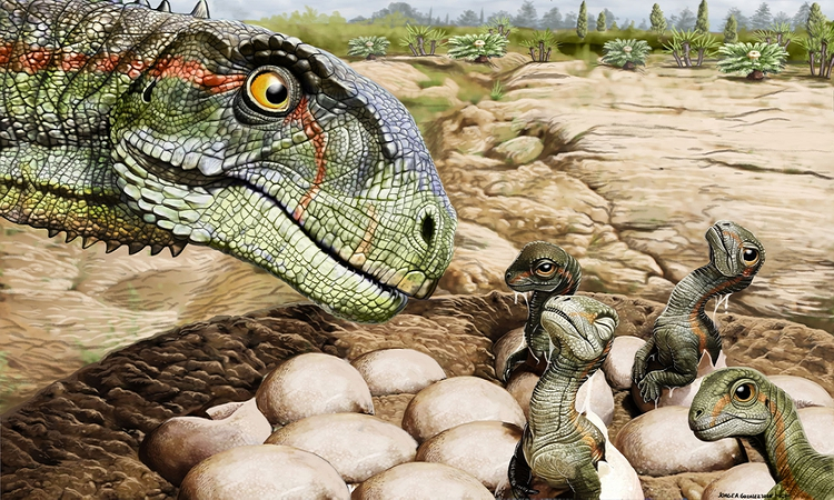Unos huevos de dinosaurio de la Patagonia se convirtieron en un hallazgo excepcional