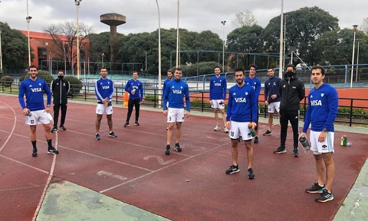 Los Leones retomaron los entrenamientos en el Cenard