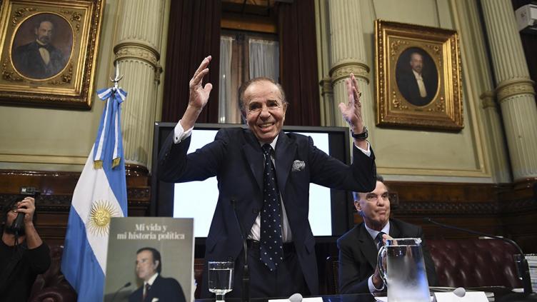 Volvieron a internar al expresidente Menem 