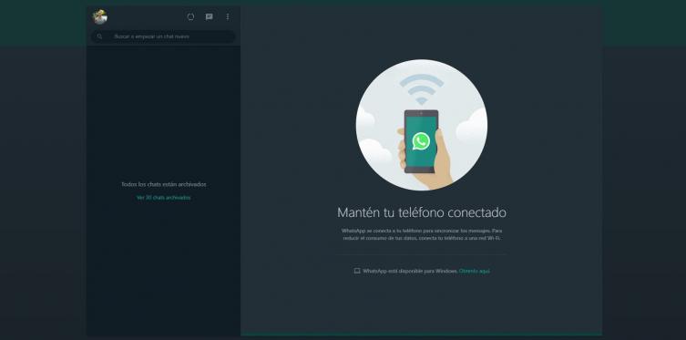 WhatsApp: el modo oscuro llega a la versión de escritorio