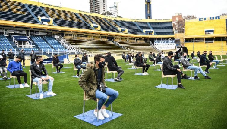 Rosario Central fue el primero en reunir a su plantel en el campo