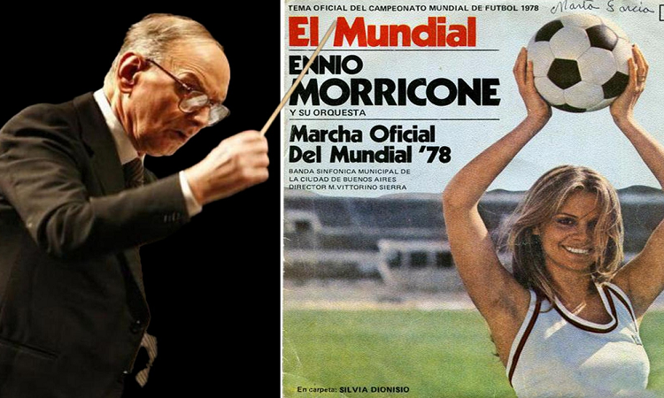El legado de Ennio Morricone en el fútbol: la canción oficial del Mundial de Argentina 1978