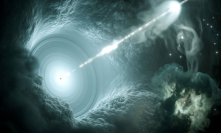 Hallan el agujero negro más destructor del universo, que devora una estrella todos los día