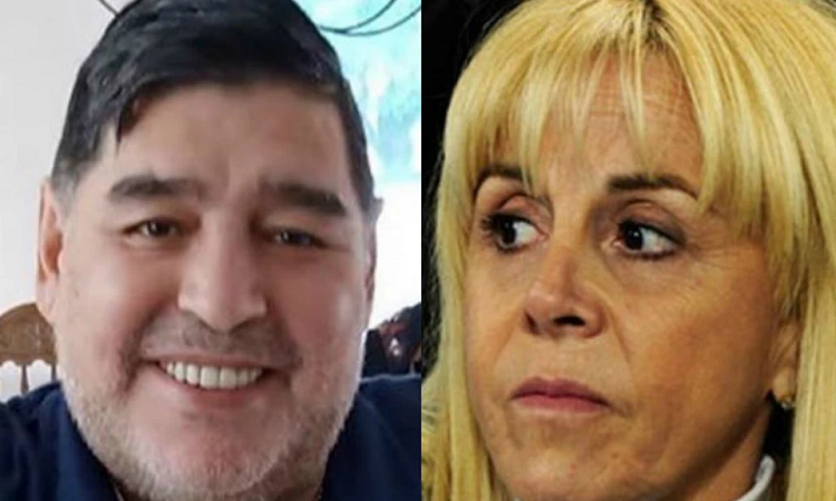Los 14 pedidos de Maradona a Amazon para destruir a Claudia Villafañe