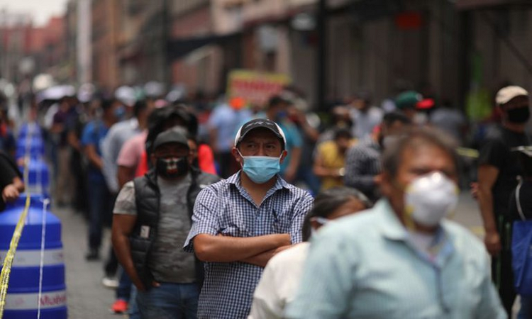México se colocó en la séptima posición del ranking mundial por contagios de COVID-19 tras superar al Reino Unido
