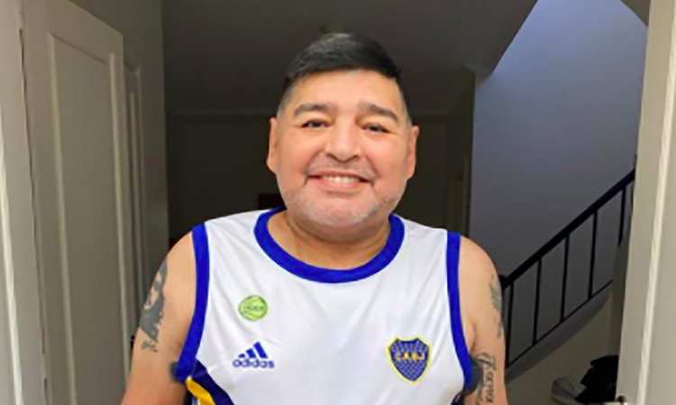 Maradona: su nueva imagen con 11 kilos menos tras cumplir más de 20 días de su rutina fitness