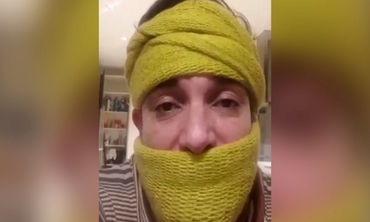 A días de estrenar su show, Bossi realizó un divertido video por los 120 días de cuarentena