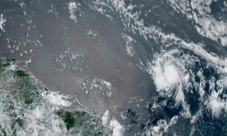Se formó la tormenta tropical Gonzalo en el Océano Atlántico: podría convertirse en huracán este jueves