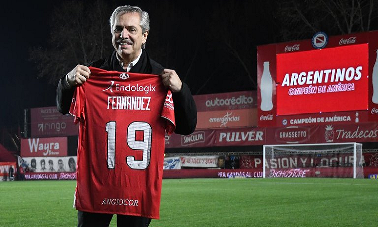 Alberto Fernández, sobre la vuelta del fútbol: “Estamos en una pandemia, hay que ser cuidadosos”