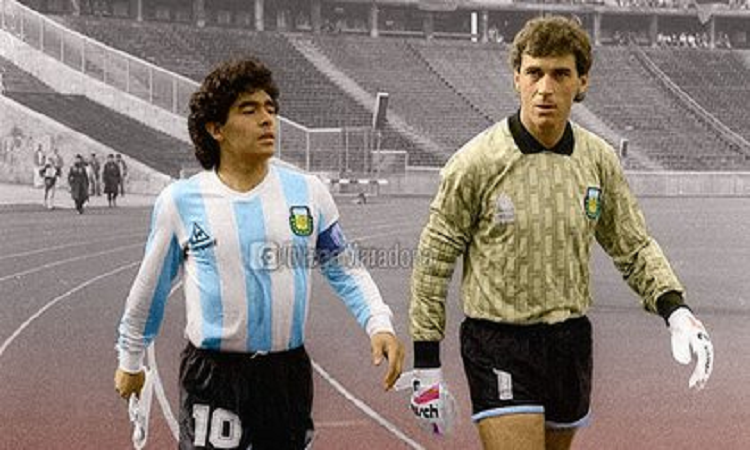El mensaje de Diego Maradona a Nery Pumpido luego de su operación de corazón
