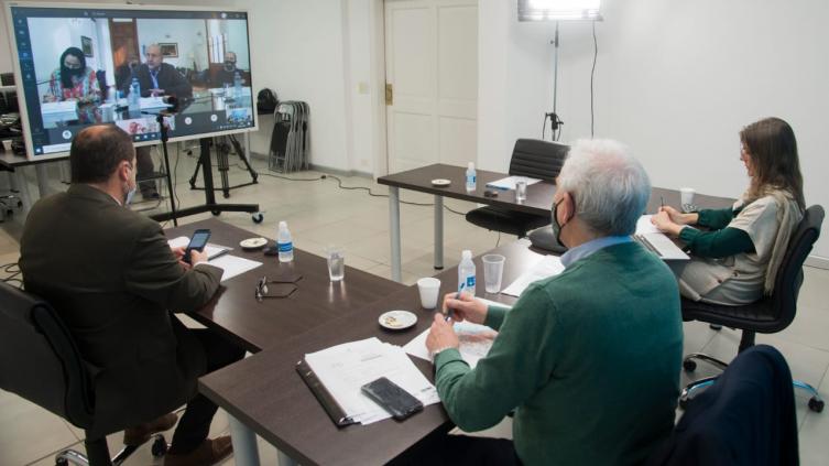 Frederic y Perotti se reunieron para trabajar sobre los incendios en Santa Fe