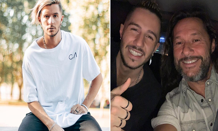 Tiene 22 años, fue futbolista y lanza su primer álbum: Benjamín, el sobrino cantante de Diego Torres