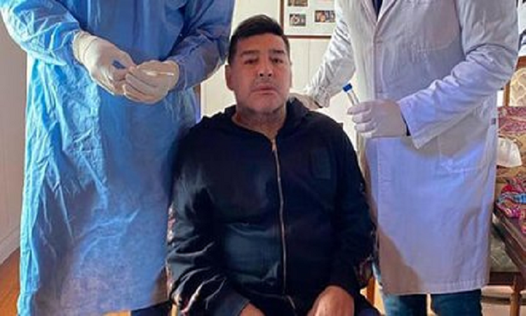Maradona se hizo el test del coronavirus con la intención de unirse a los entrenamientos de Gimnasia