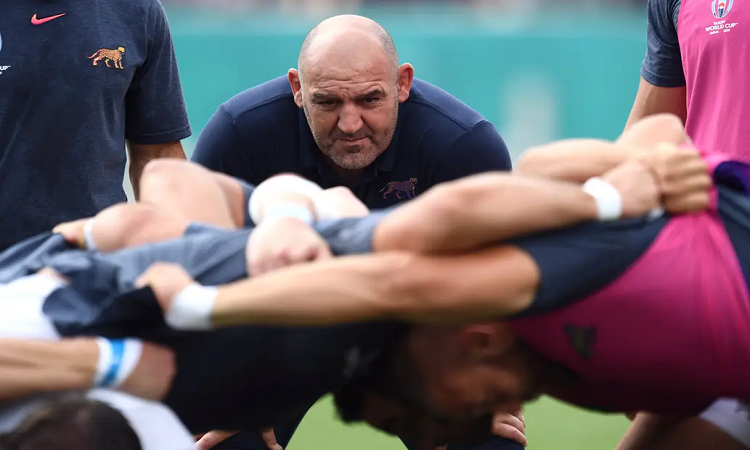 Los Pumas. Mario Ledesma, con un ojo en la vuelta del rugby inglés