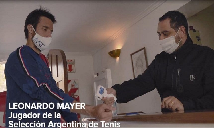 Así es el protocolo de la Asociación Argentina de Tenis