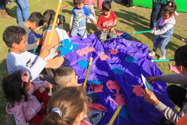 Barrio Barranquitas Oeste festeja el Día del Niño