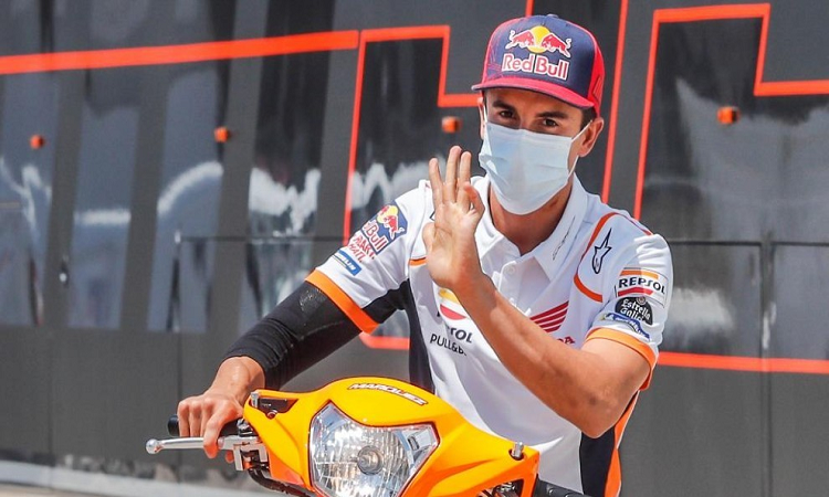 Marc Márquez se despide del Mundial: será baja dos o tres meses