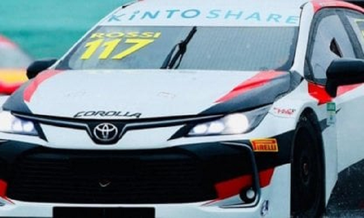 Brasil: Rossi debió abandonar en la final