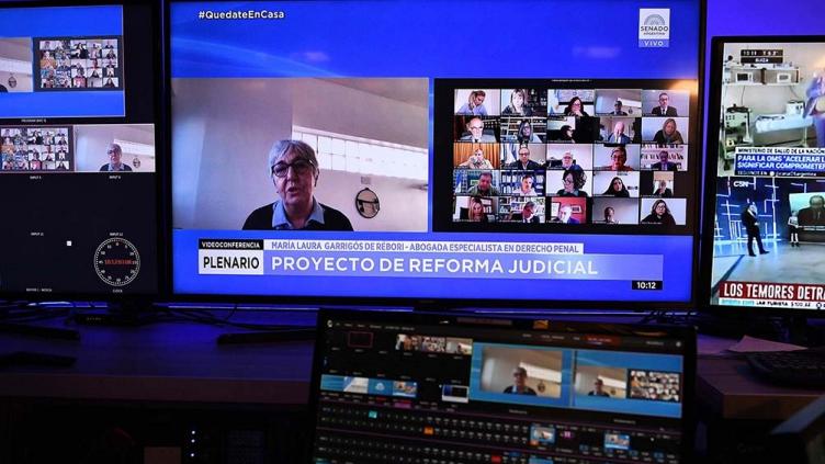 El Senado debate el proyecto de reforma judicial