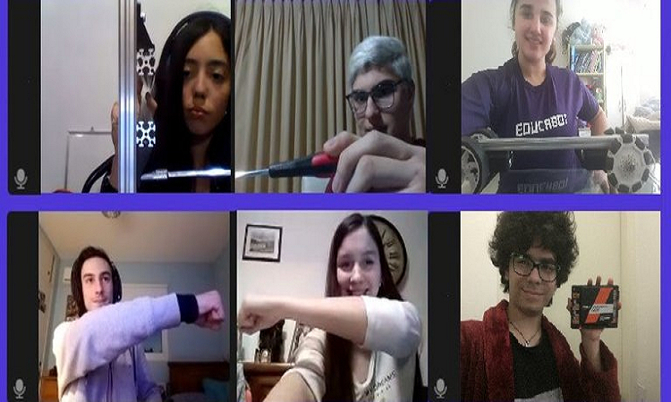 Seis estudiantes argentinos participan en el Mundial de Robótica First Global Challenge 2020