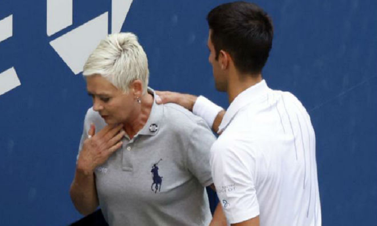 Amenazan de muerte a la juez a la que golpeó Djokovic