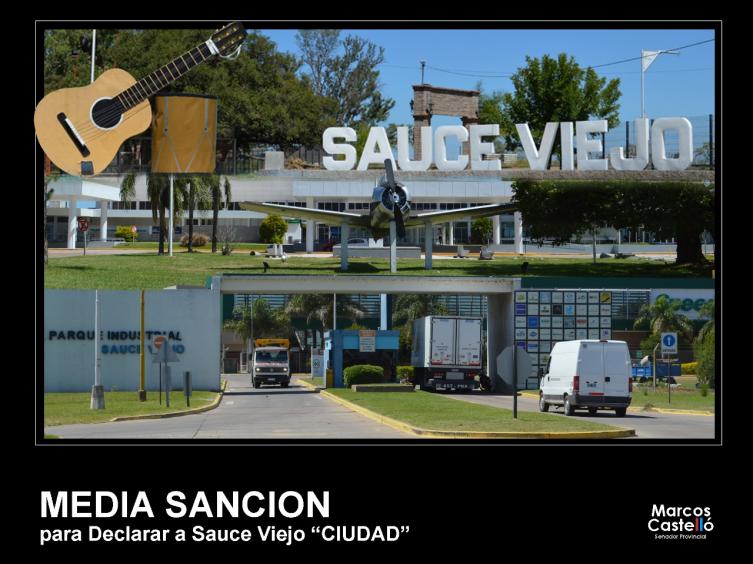 El Senado dio media sanción para declarar a Sauce Viejo como ciudad