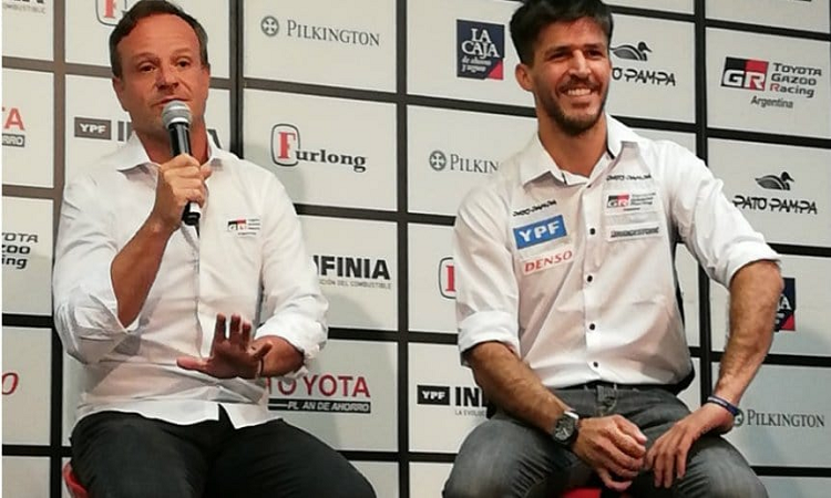Rossi y Barrichello arriban a Argentina para correr en Súper TC2000