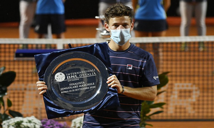 Novak Djokovic puso fin al sueño de Diego Schwartzman y se coronó campeón del Masters 1000 de Roma