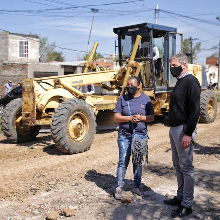 Pompeya: avanzan las obras en un barrio sin mejoras desde hace décadas