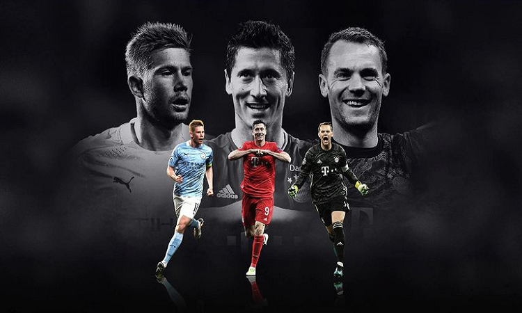 Sin Messi, ni Cristiano Ronaldo: UEFA anunció los tres candidatos a ganar el premio a mejor jugador del año