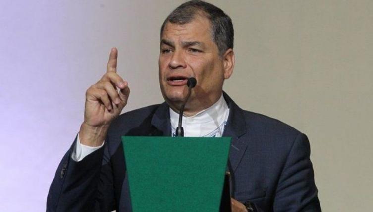 La justicia de Ecuador pidió la captura de Rafael Correa