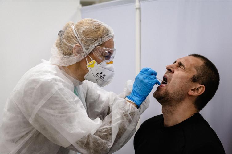 Un hospital modular detectará posibles casos de Covid