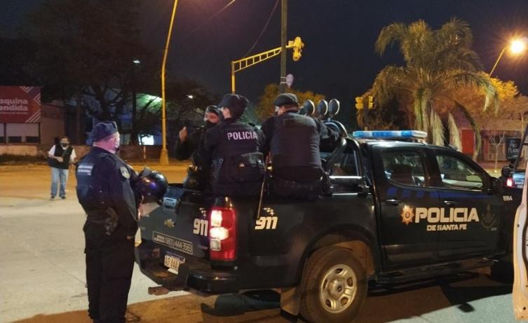 Operativo de desalojo en barrio Transporte