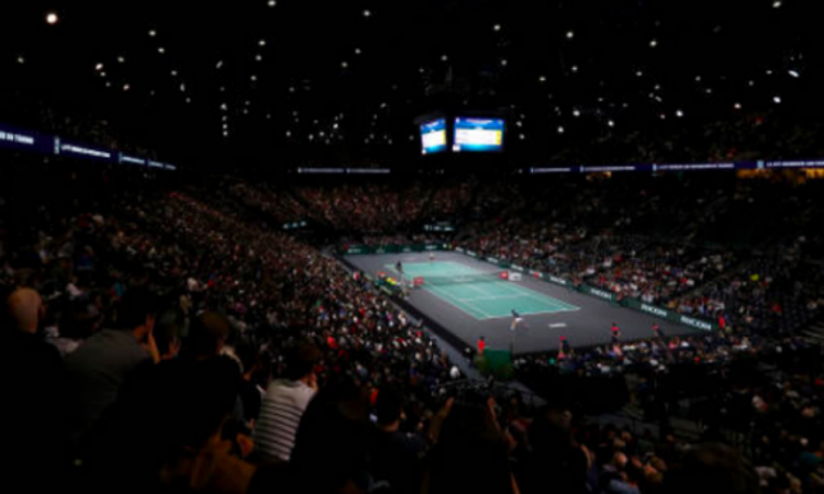  Tenis El Masters 1.000 de París-Bercy cerca de suspenderse por el coronavirus