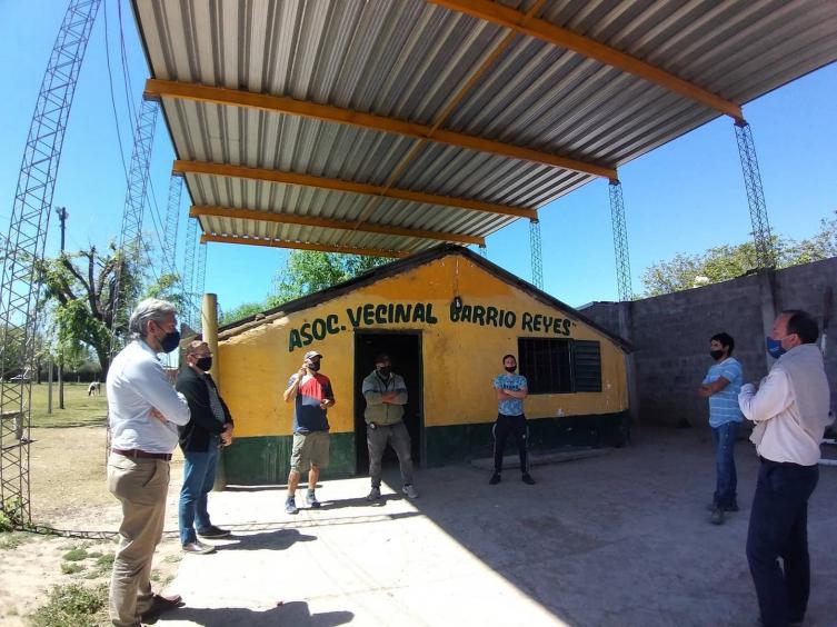 Las obras del nuevo jardín de infantes número 94 “Prof. Juan Mantovani”.