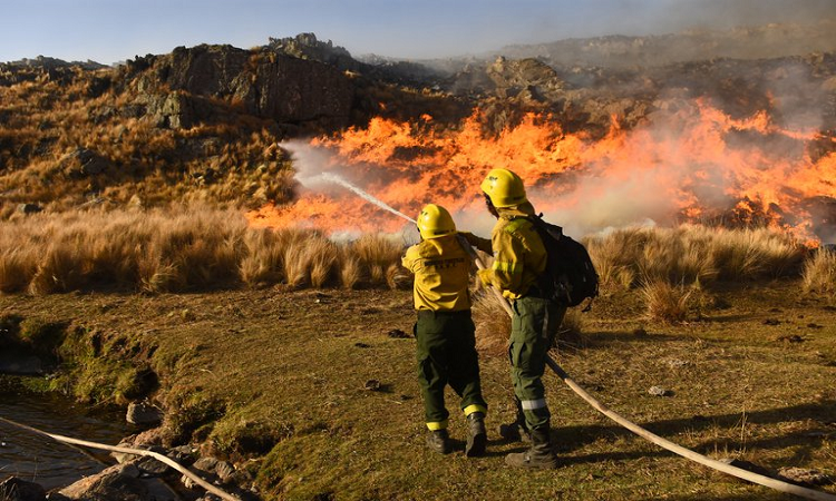 Los incendios ya afectan a 13 provincias 