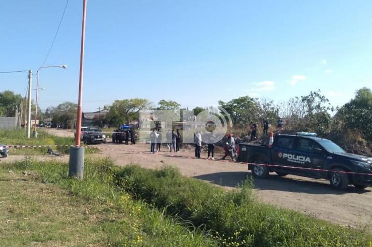 Hallan un cuerpo calcinado en Liceo Norte