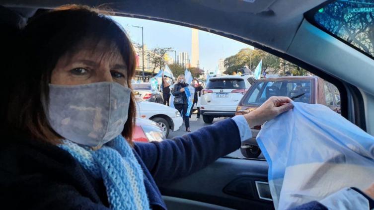 Patricia Bullrich convocó a otra marcha contra el Gobierno