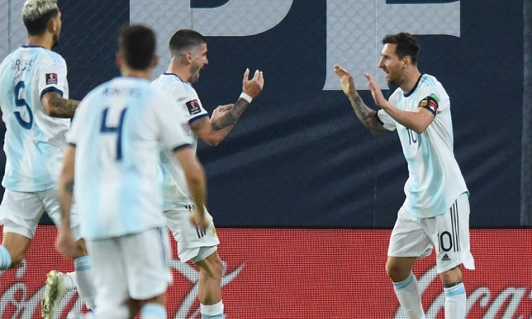 Argentina le ganó a Ecuador en su presentación en las Eliminatorias Sudamericanas