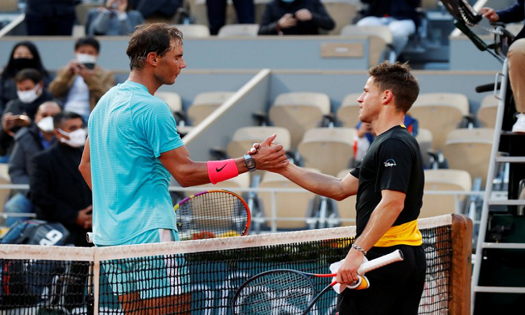 Diego Schwartzman cayó contra Rafael Nadal en las semifinales y se despidió de Roland Garros 