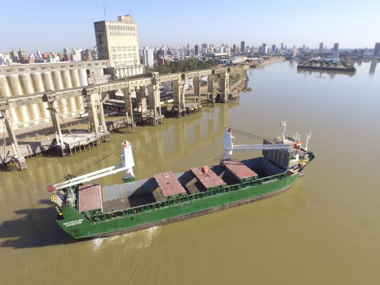Desde el Puerto Santa Fe se exportaron 30.000 toneladas en sólo 4 meses
