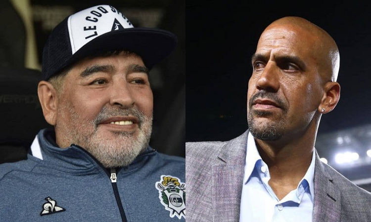 Maradona y Verón unidos en una campaña solidaria para colaborar con un hospital de La Plata