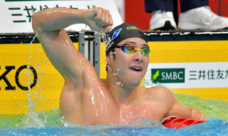Japón sanciona a su mejor nadador por ser infiel