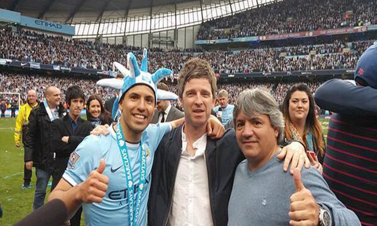 El padre de Agüero sorprendió al revelar en qué club quiere que se retire el Kun