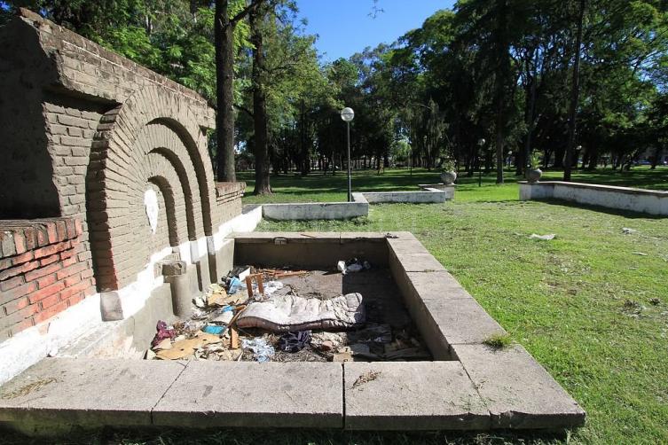 El ex Jardín Botánico, la imagen de la desidia 